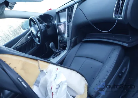 2015 Infiniti Q50 из США, поврежденный, VIN JN1BV7AR8FM413787